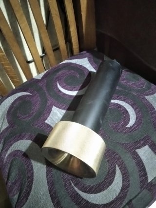 Juego 4 Lámparas Metálicas Negro/Dorado Sin Usar