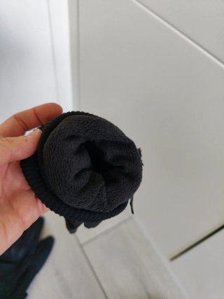 Guantes de moto negros con protección en nudillos