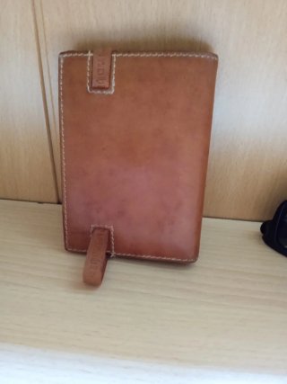 Cartera Pielnoble Marrón Cuero Genuino.