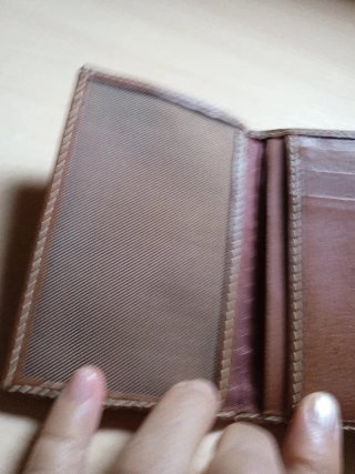 Cartera Pielnoble Marrón Cuero Genuino.