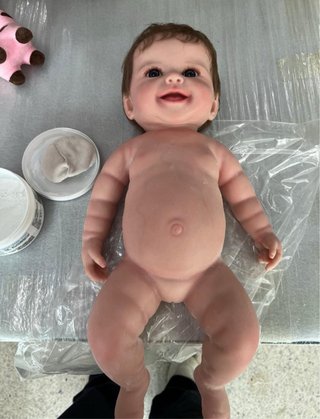 Bebé Reborn Personalizado de Silicona blandita
