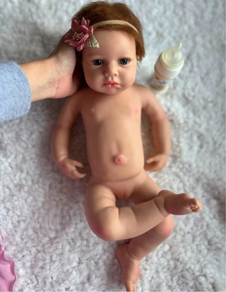 Bebé Reborn Personalizado de Silicona blandita