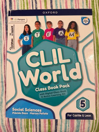 CLIL World Social Sciences 5. Class book (Casti...