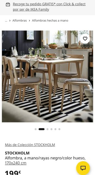 Alfombra Stockholm Ikea