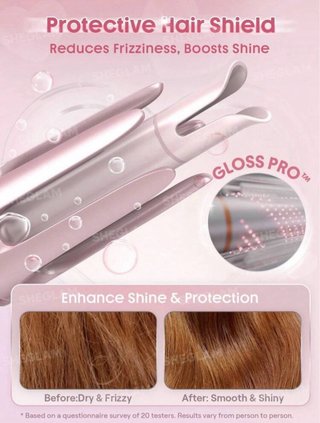 Sheglam Cupid's Charm Auto Curler Rosa