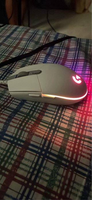 Ratón Logitech G203 RGB Blanco