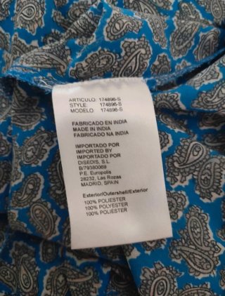Blusa Amichi Estampado Paisley
