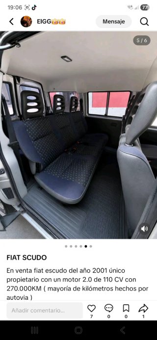 FIAT escudo 2001