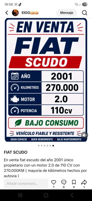 FIAT escudo 2001