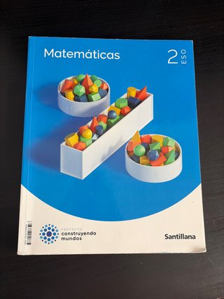Matemáticas 2o ESO. Santillana