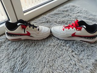 Nike Air Max Scarpe Bianche Rosse