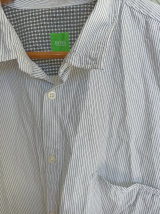 Camisa Hugo Boss Talla XXL Rayas