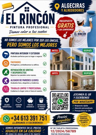 Servicio de Pintura Profesional Algeciras