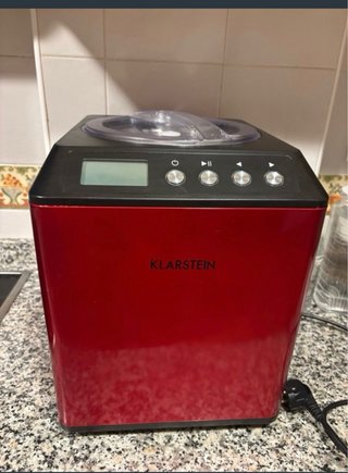 Heladera Klarstein Roja