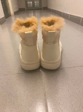 Botas de nieve acolchadas con pelo