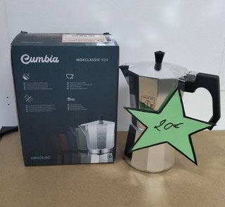 Cafetera Italiana Cecotec Mokclassic 900 Shiny