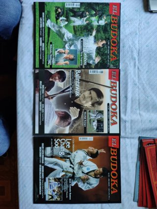 12 Revistas El Budoka lote 3