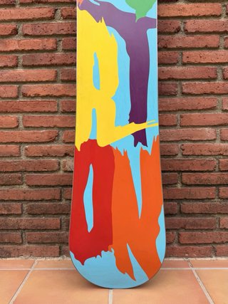 Tabla Snow Burton Blund 155