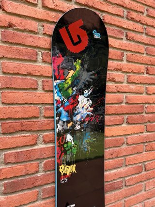 Tabla Snow Burton Blund 155