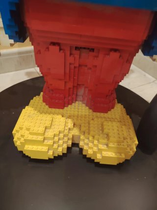 Mickey Mouse Lego, Expositor tienda, vintage