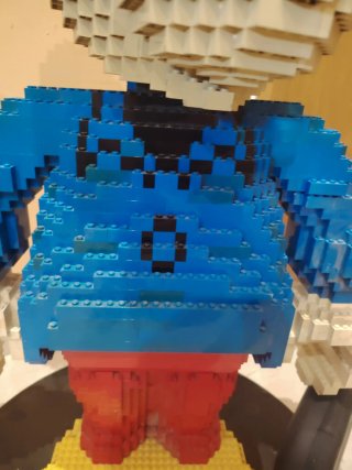 Mickey Mouse Lego, Expositor tienda, vintage