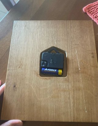 Orologio in legno