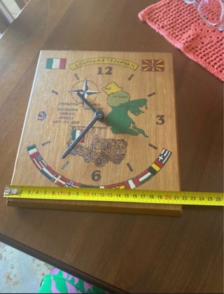 Orologio in legno
