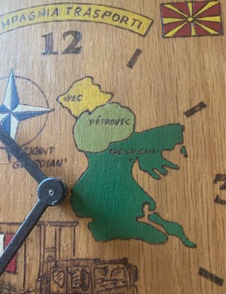Orologio in legno