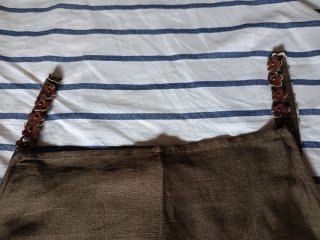 Vestido Marella Lino Verde Oliva Nuevo