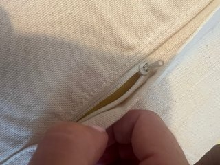 Fundas cojín con cremallera y volante
