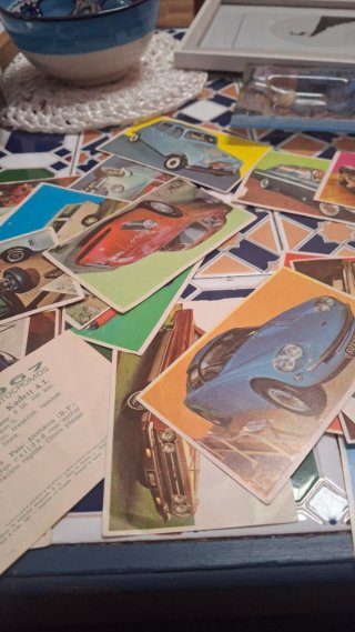 35 Cromos Coches Clásicos 1967