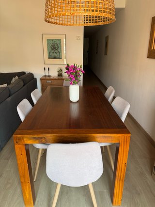 Mesa comedor extensible Banak madera