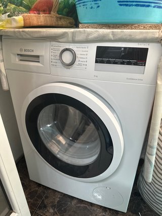 Lavadora Bosch Serie 4 Blanca