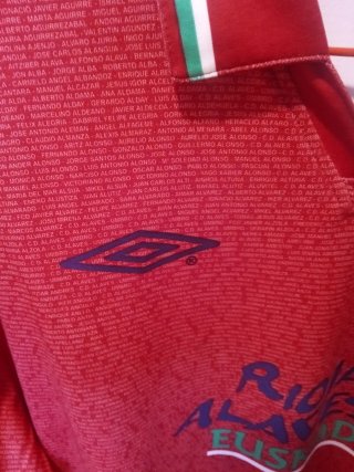 Camiseta Deportivo Alavés Umbro Talla XL
