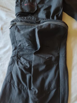 Pantalón senderismo Quechua desmontable Tall14-15