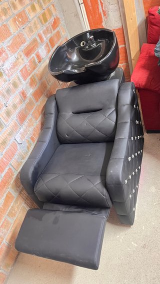Lavacabezas Peluquería Negro
