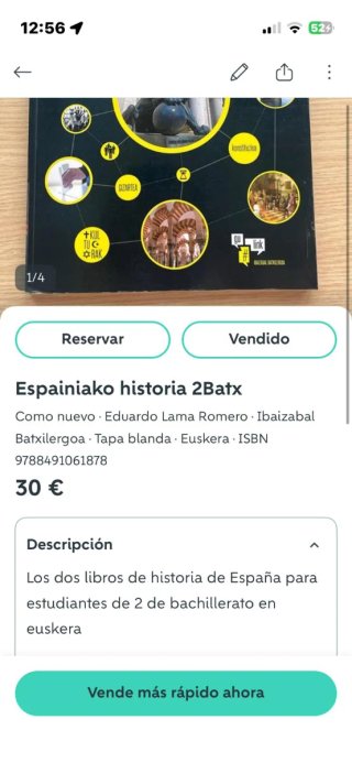 Espainiako historioa 2 Bachillerato