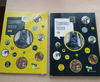 Espainiako historioa 2 Bachillerato  2 libros