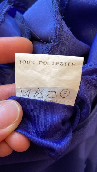 raje de fiesta azul talla 50 – vestido + americana