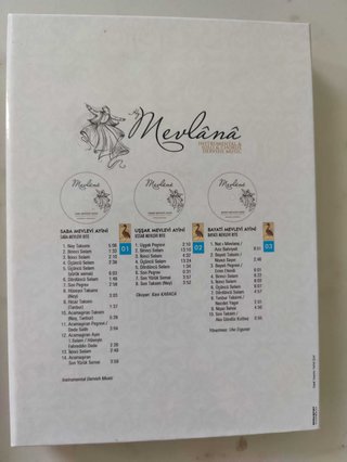 Pack de 3 CD – Mevlana “Mevlevi Rites” – Sufi Derv