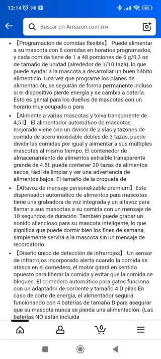 Comedero automático para 2 mascotas