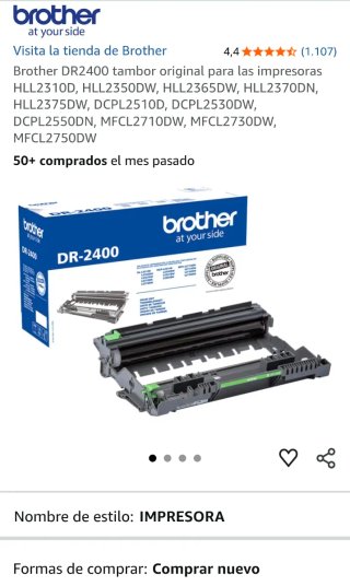 Tambor Brother DR-2400