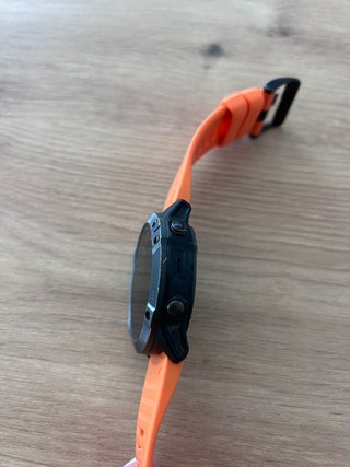 Garmin Fenix 6X Pro Solar - Negro/Naranja