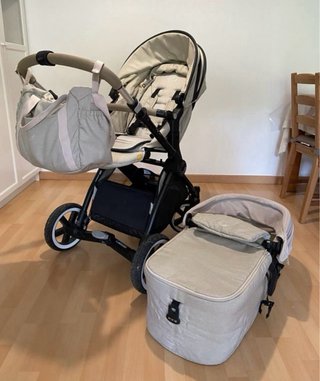 Cochecito Jane Crosslight beige 2 piezas