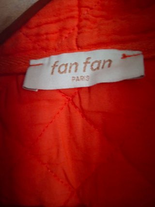Cazadora Fan Fan Paris Naranja