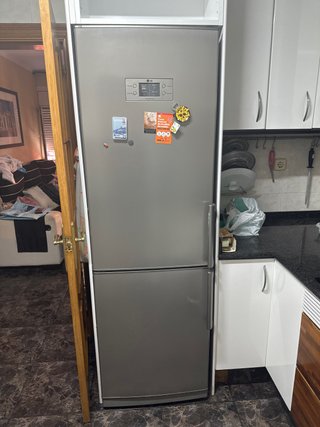 Nevera LG Gris