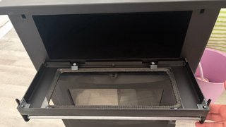 Chimenea/horno leña metal y cristal