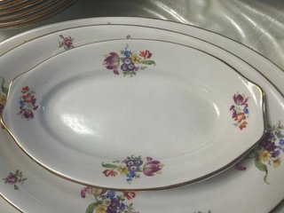 Vajilla vintage Royal China Vigo – 44 piezas – 12