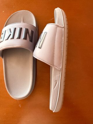 Chanclas Nike Talla 39-40 color azul-gris
