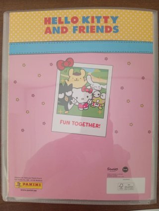 Album Hello Kitty and Friends + lattine + limitate